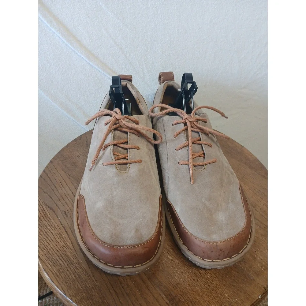 Born tan suede casual Oxford shoe sneaker size 13 mens